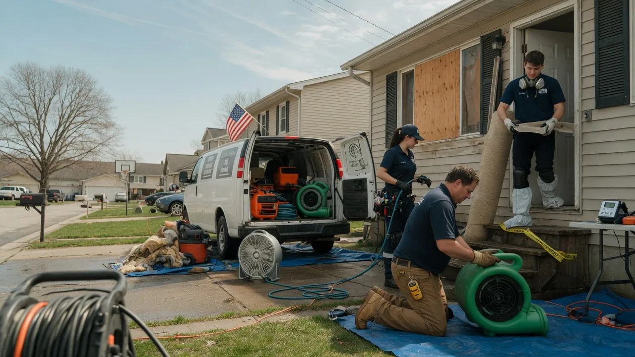 Water Damage Restoration in Saint Pauls, NC near me